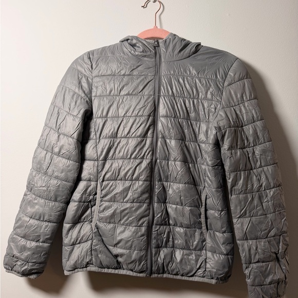 Gray Puffer Jacket - Picture 1 of 5